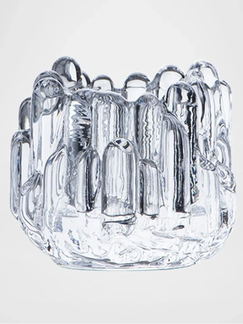 Vintage Kosta Boda Polar Crystal Votive Candle Holder